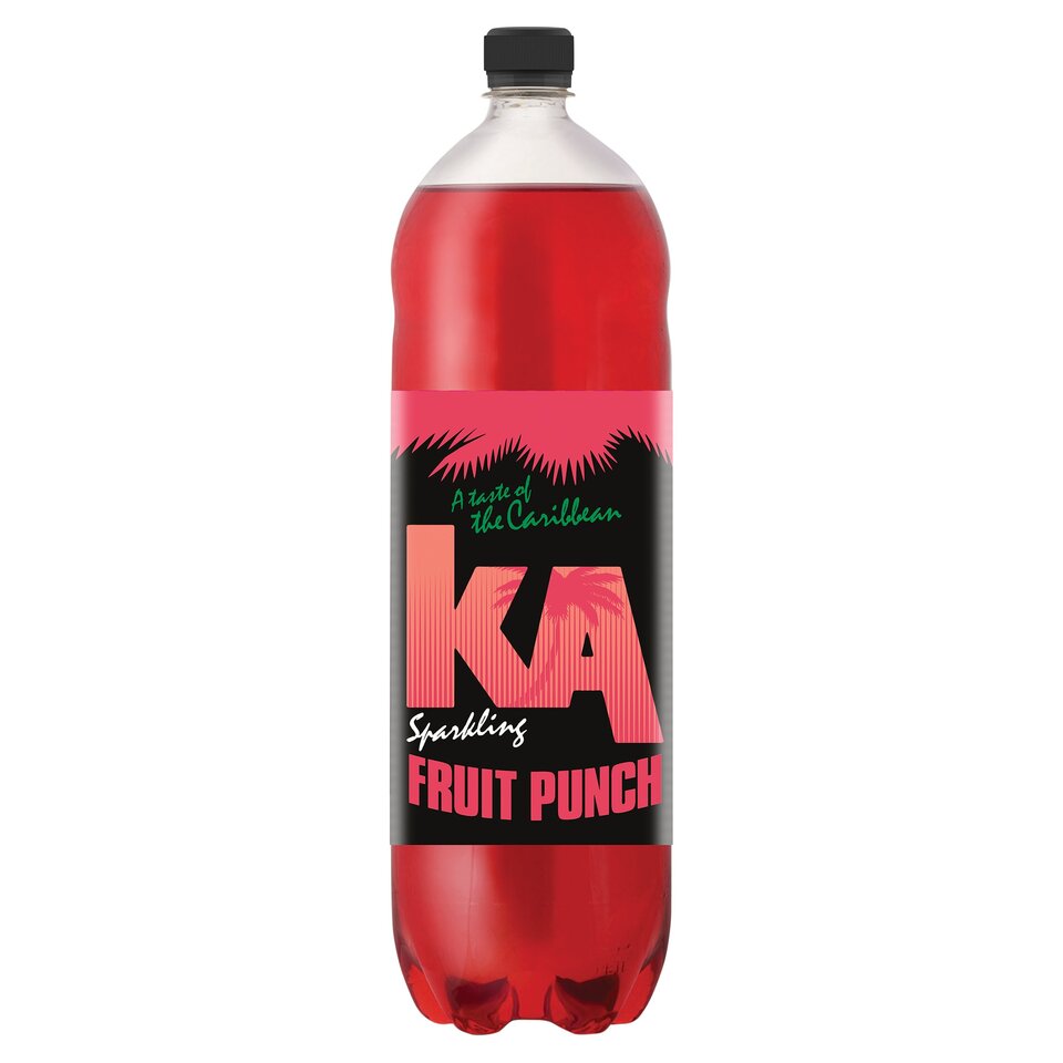 Ka Sparkling Fruit Punch 2 Litre Bottle