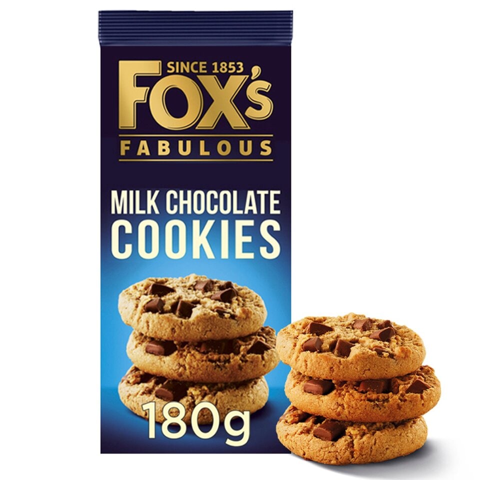 Fox's Milk Chocolate Cookies 180G