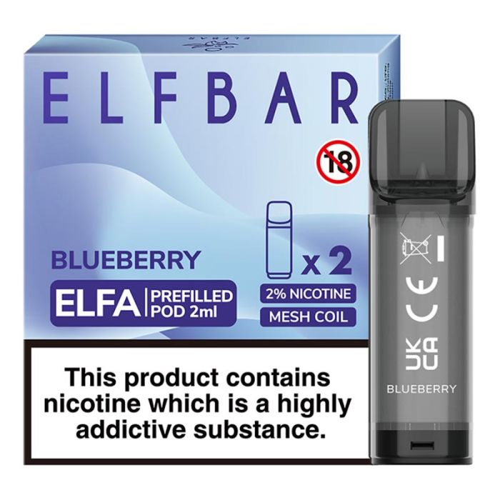 ELFBAR Elfa Pre-Filled Pod - 2ml - 20mg (2 Pack)