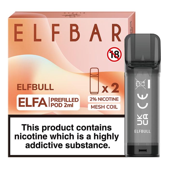 ELFBAR Elfa Pre-Filled Pod - 2ml - 20mg (2 Pack)