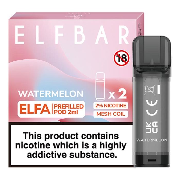 ELFBAR Elfa Pre-Filled Pod - 2ml - 20mg (2 Pack)