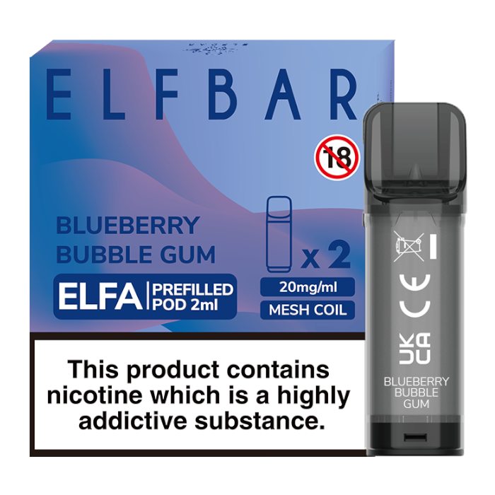 ELFBAR Elfa Pre-Filled Pod - 2ml - 20mg (2 Pack)