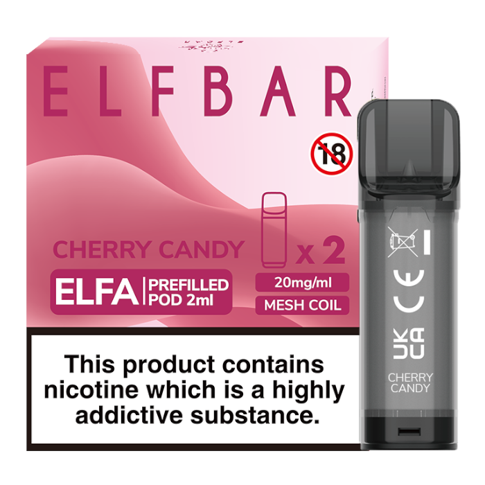 ELFBAR Elfa Pre-Filled Pod - 2ml - 20mg (2 Pack)