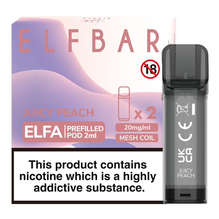 ELFBAR Elfa Pre-Filled Pod - 2ml - 20mg (2 Pack)