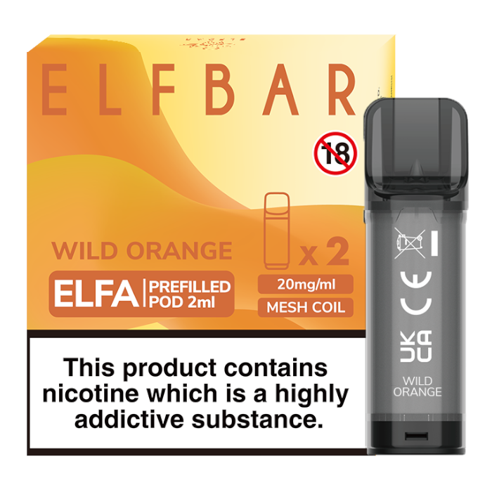 ELFBAR Elfa Pre-Filled Pod - 2ml - 20mg (2 Pack)