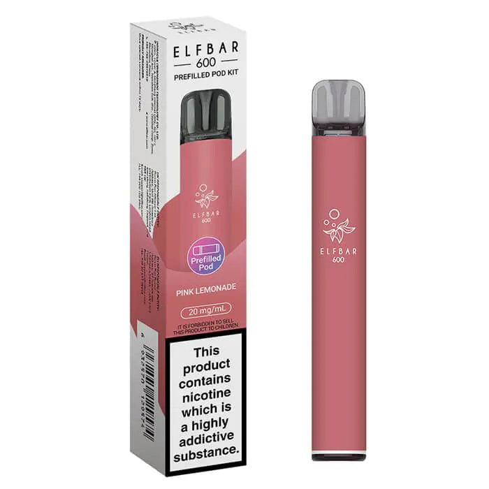 Elfbar 600 Prefilled Pod Kit-Pink Lemonade