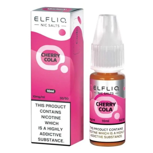 ELFBAR ElfLiq Nic Salts - Cherry Cola - 10ml