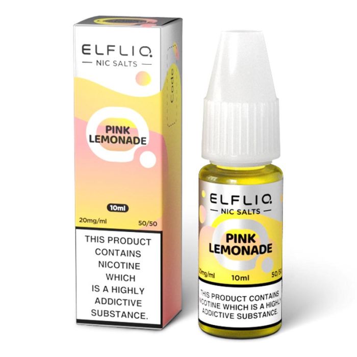 ELFBAR ELFLIQ Pink Lemonade Nic Salts - 10ml