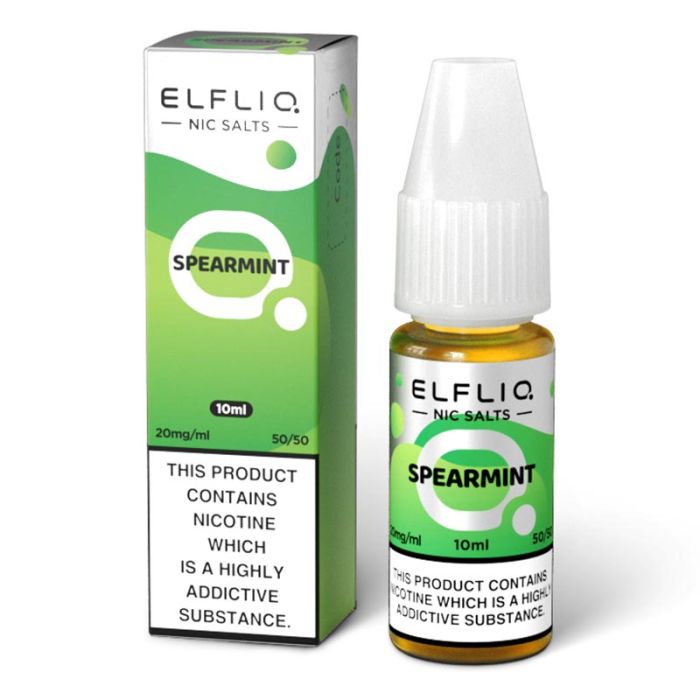 ELFBAR ELFLIQ Spearmint Nic Salts - 10ml