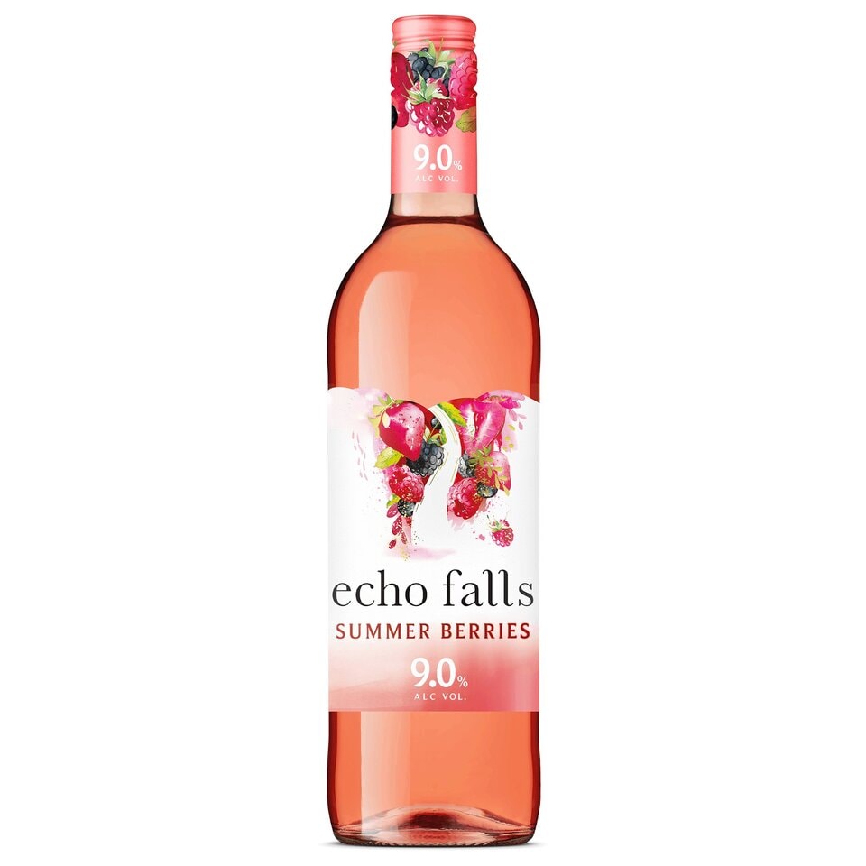 Echo Falls Summer Berries 9% Fruit Fusion 75cl