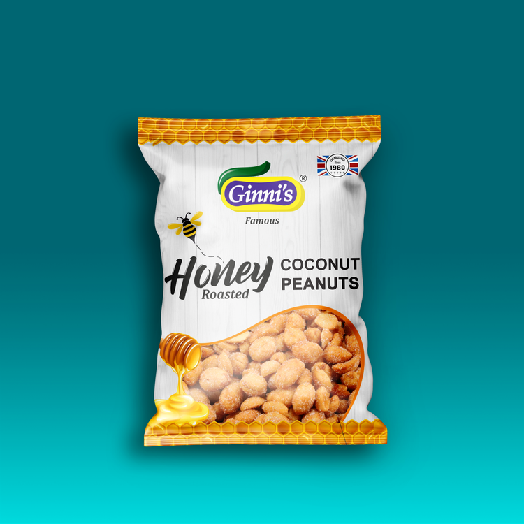 Ginni's Honey Roasted Coconut Peanuts