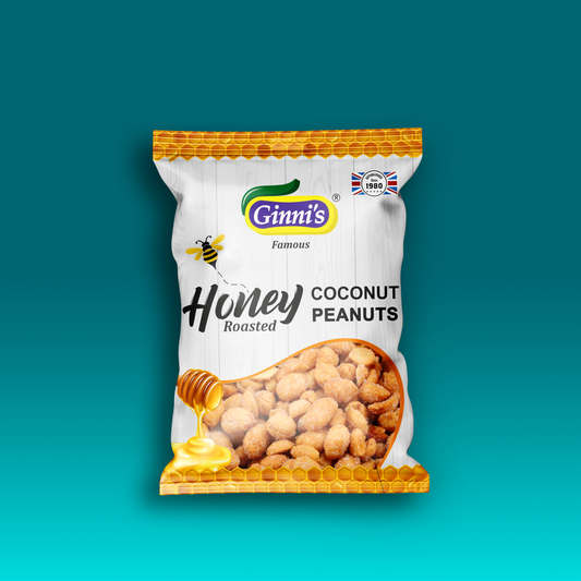 Ginni's Honey Roasted Coconut Peanuts