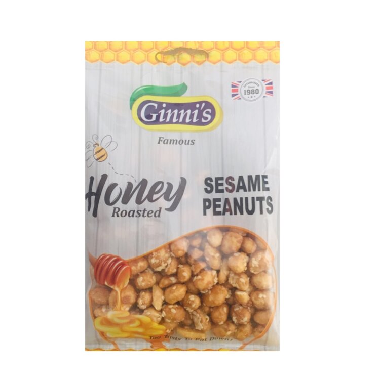 Ginni's Honey Roasted Sesame Peanuts