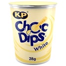KP Choc Dips White 28g