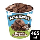 Ben & Jerry's Chocolate Fudge Brownie Ice Cream Tub 465ml