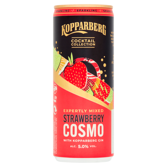 Kopparberg Expertly Mixed Strawberry Cosmo 250ml Can