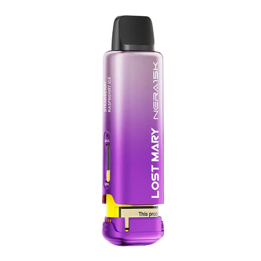Lost Mary Nera 15K Prefilled Pods - Strawberry Raspberry Ice