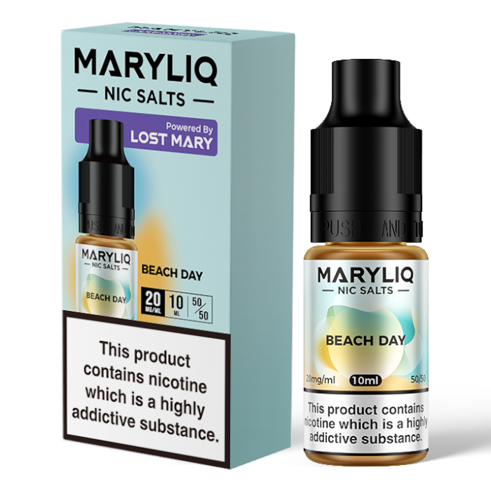 Lost Mary MARYLIQ Nic Salts - Beach Day - 10ml