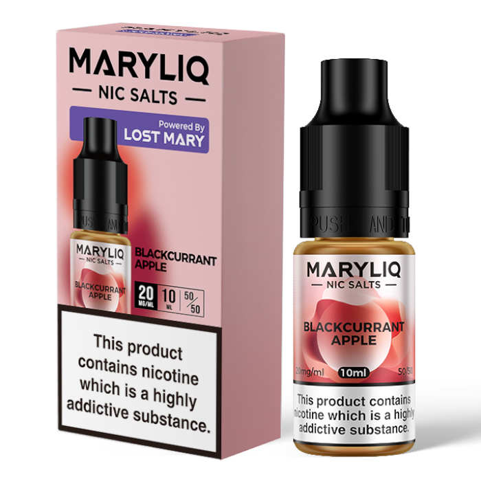 Lost Mary MARYLIQ Nic Salts - Blackcurrant Apple - 10ml