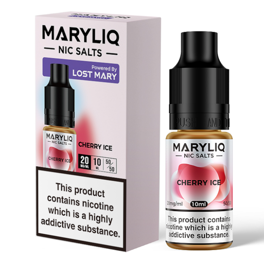 Lost Mary MARYLIQ Nic Salts - Cherry Ice - 10ml