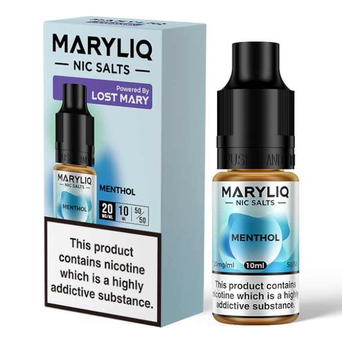 Lost Mary MARYLIQ Nic Salts - Menthol - 10ml