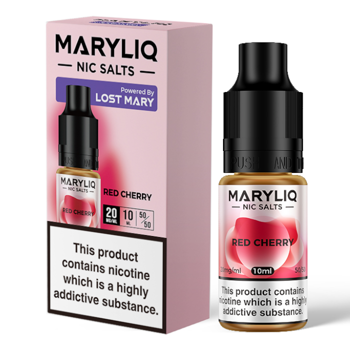 Lost Mary MARYLIQ Nic Salts - Red Cherry - 10ml