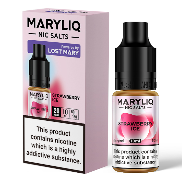 Lost Mary MARYLIQ Nic Salts - Strawberry Ice - 10ml