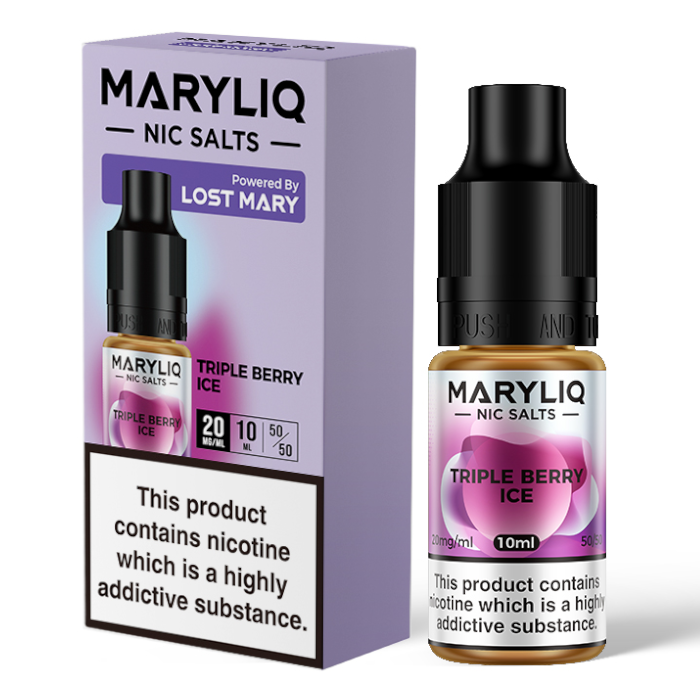 Lost Mary MARYLIQ Nic Salts - Triple Berry Ice - 10ml