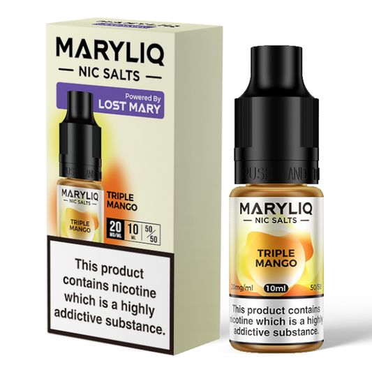 Lost Mary MARYLIQ Nic Salts - Triple Mango - 10ml