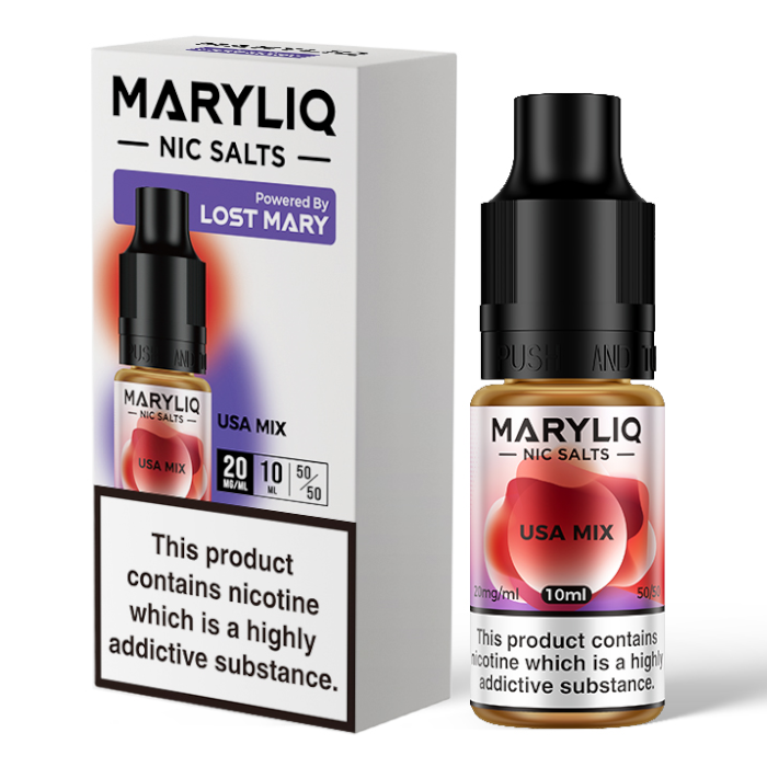 Lost Mary MARYLIQ Nic Salts - USA Mix - 10ml