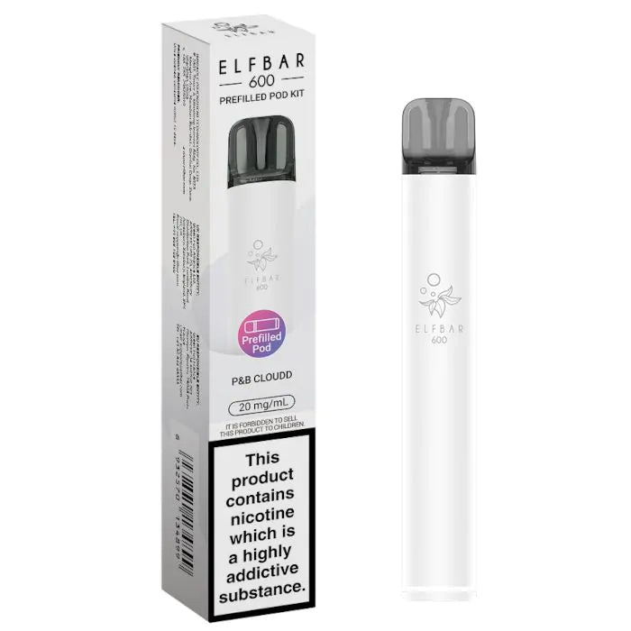 Elfbar 600 Prefilled Pod Kit-P&B Cloudd