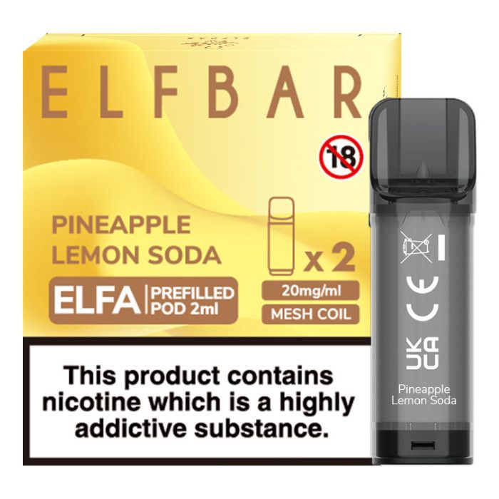 ELFBAR Elfa Pre-Filled Pod - 2ml - 20mg (2 Pack)