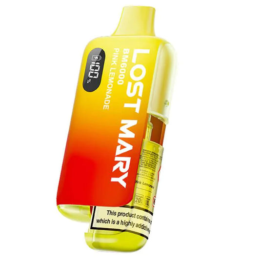 Lost Mary BM6000 Refillable Vape Kit-Pink Lemonade