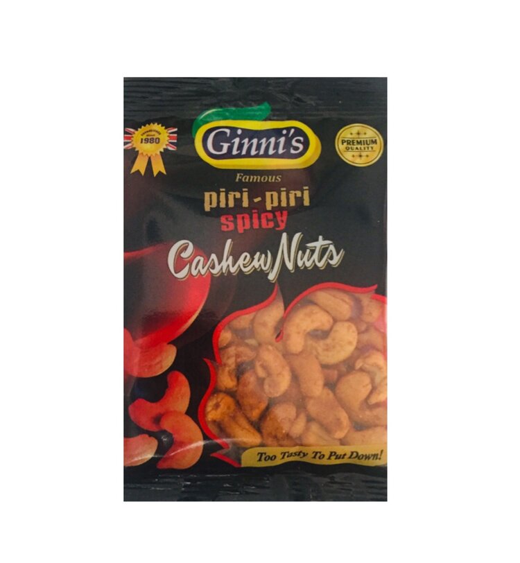 Ginni's Piri Piri Spicy Cashew Nuts