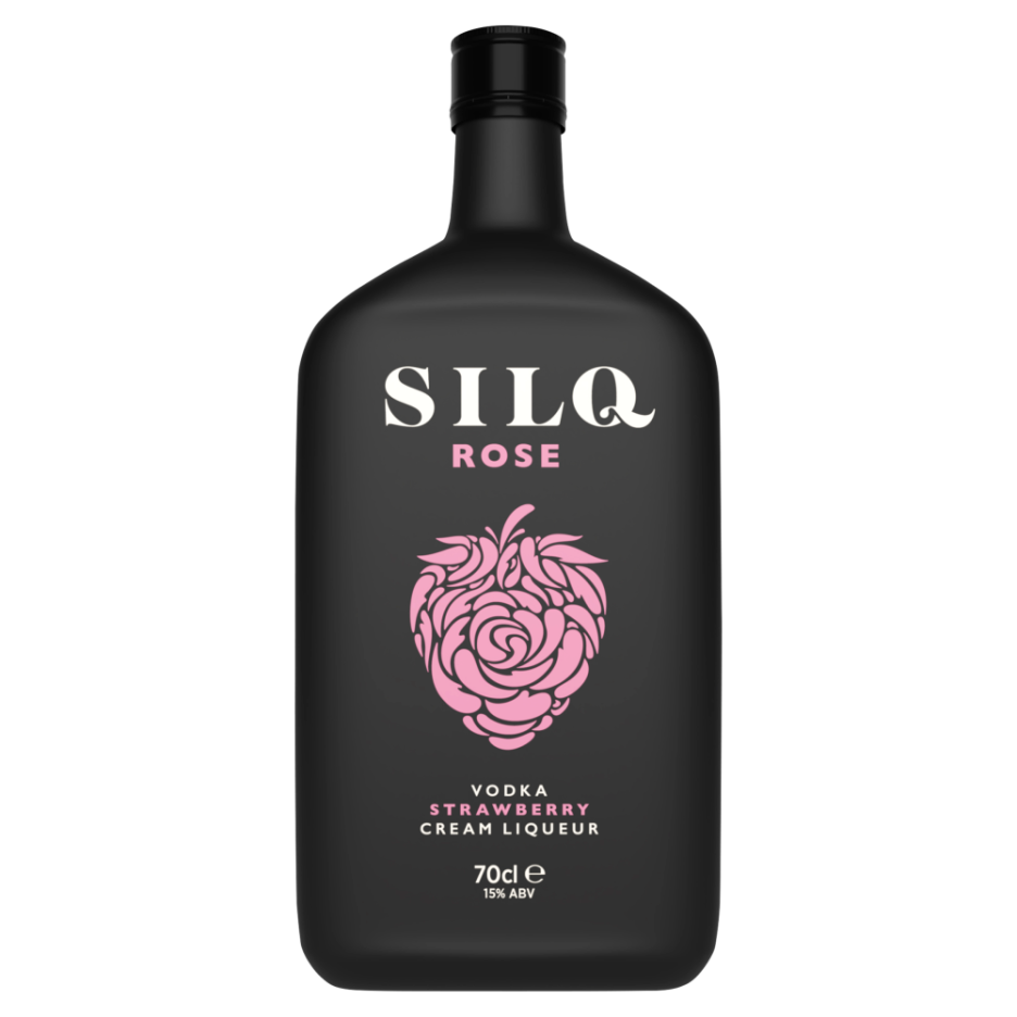 SILQ Rose Strawberry Vodka Cream Liqueur 70cl