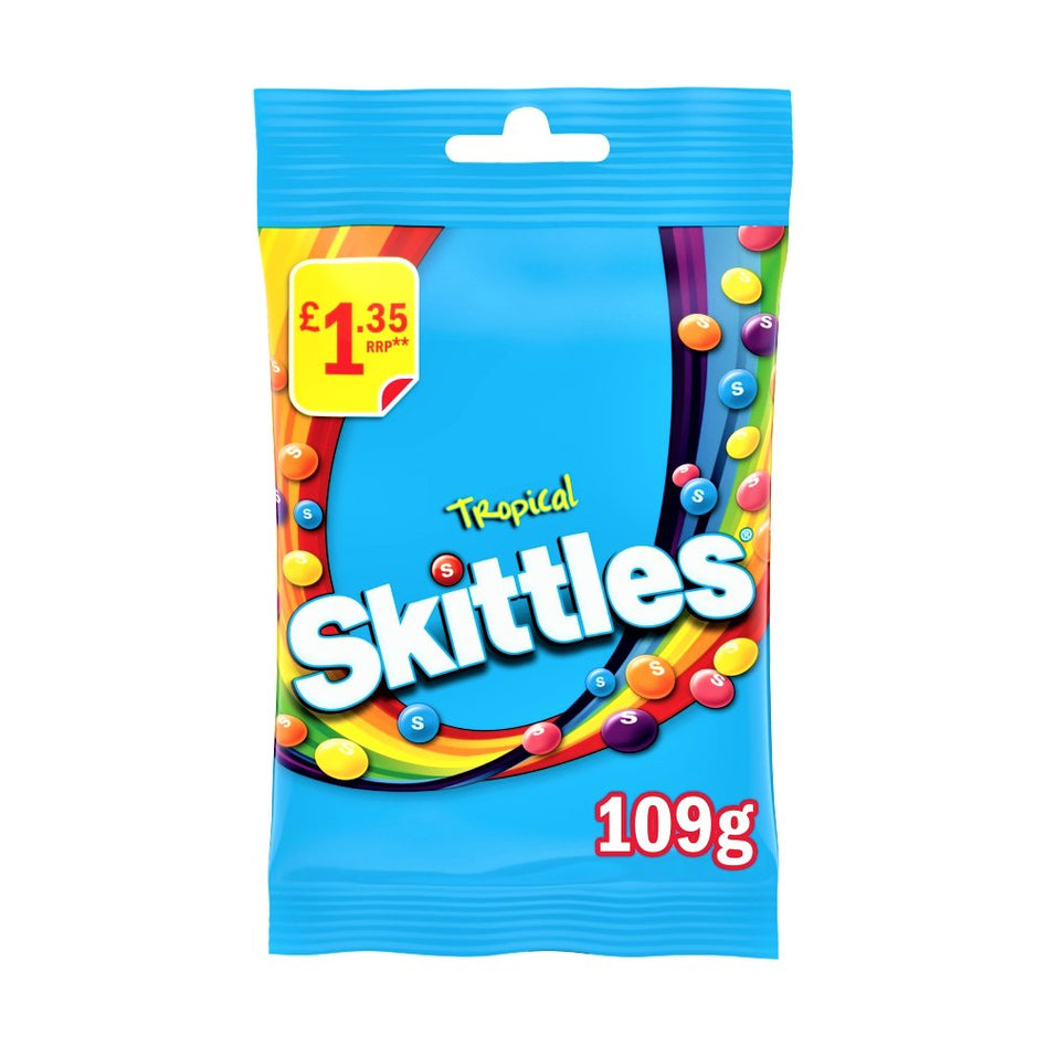 Skittles Tropical Share Bag 109g