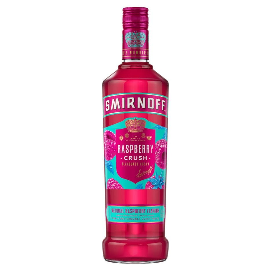 Smirnoff Raspberry Crush Vodka 70cl