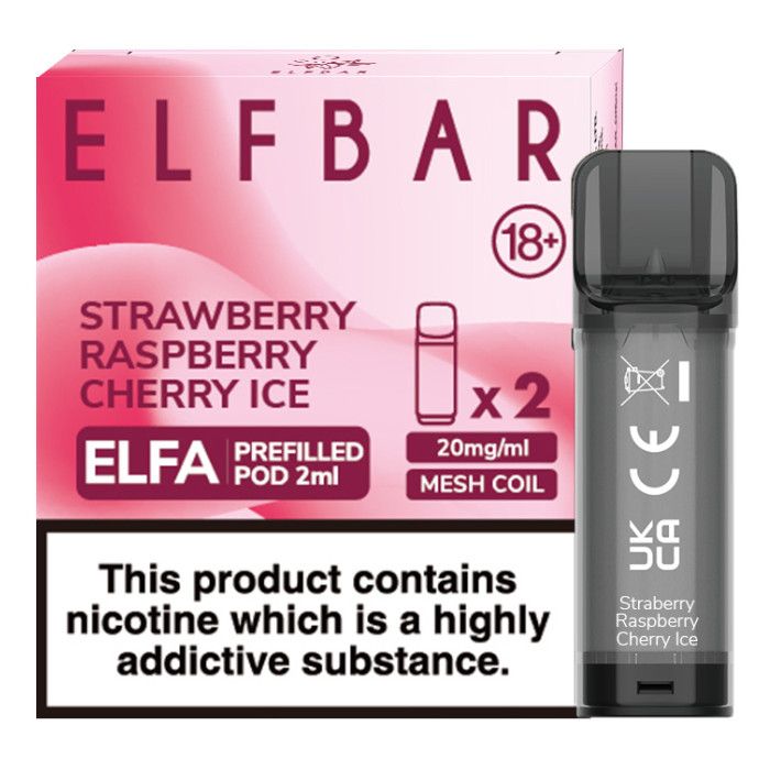 ELFBAR Elfa Pre-Filled Pod - 2ml - 20mg (2 Pack)