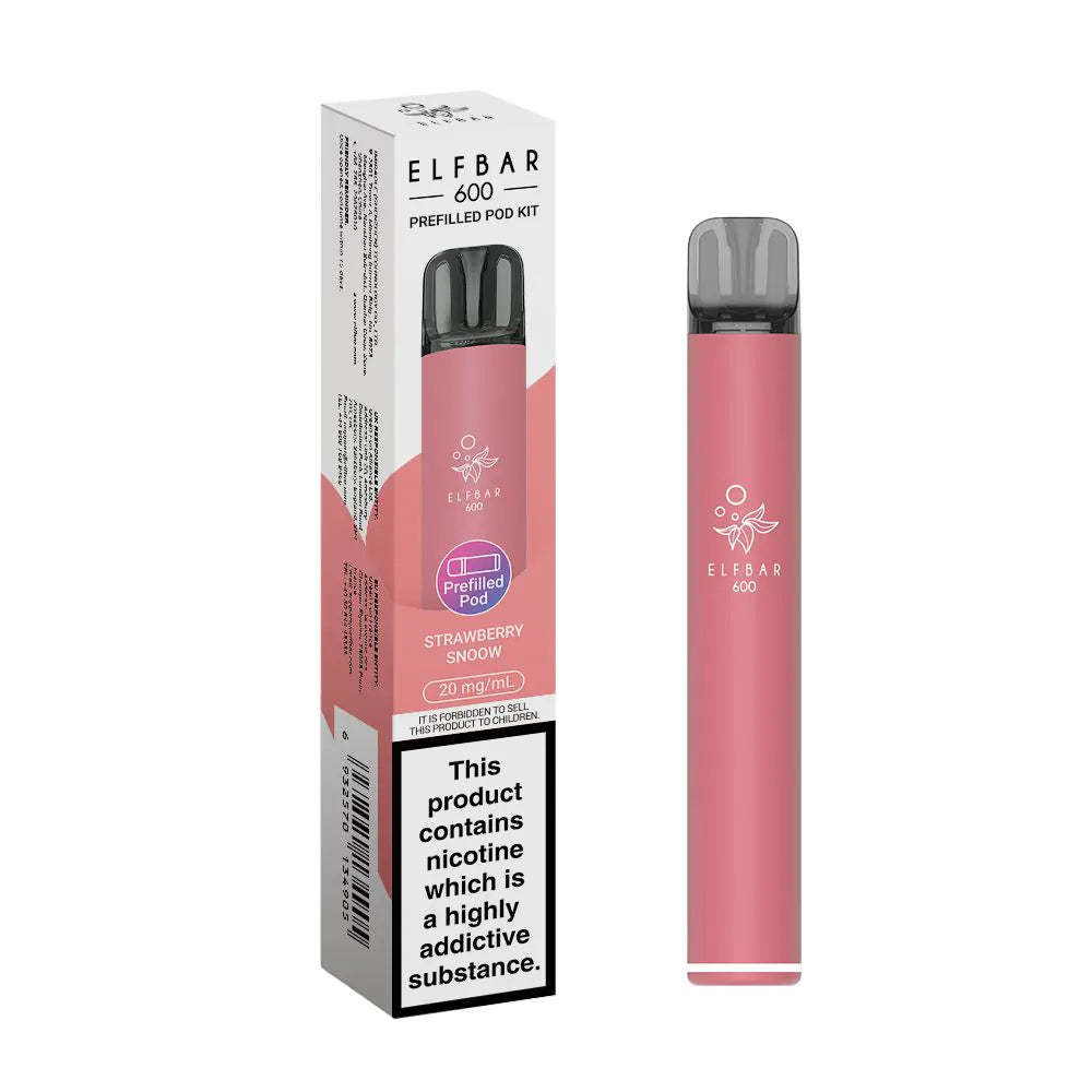 Elfbar 600 Prefilled Pod Kit-Strawberry Ice