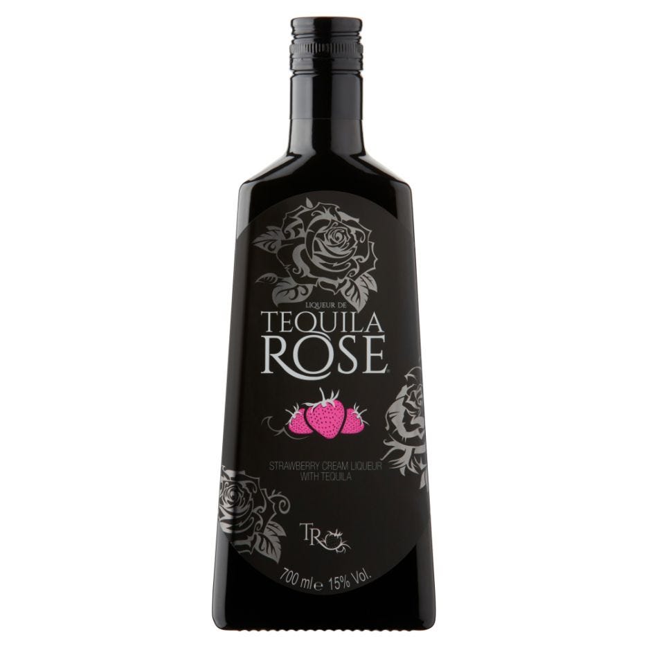 Tequila Rose Strawberry Cream Liqueur 70cl