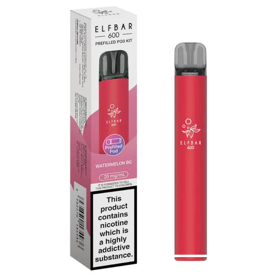 Elfbar 600 Prefilled Pod Kit-Watermelon BG