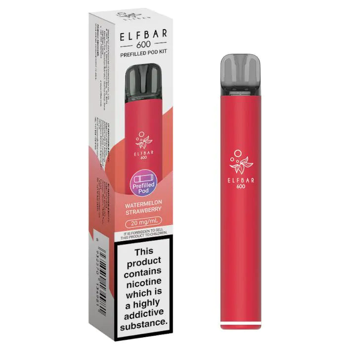 Elfbar 600 Prefilled Pod Kit-Watermelon Strawberry