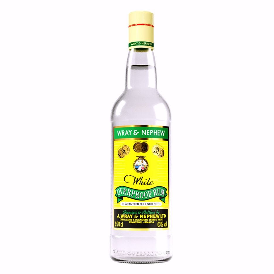 Wray & Nephew Overproof Rum 70cl